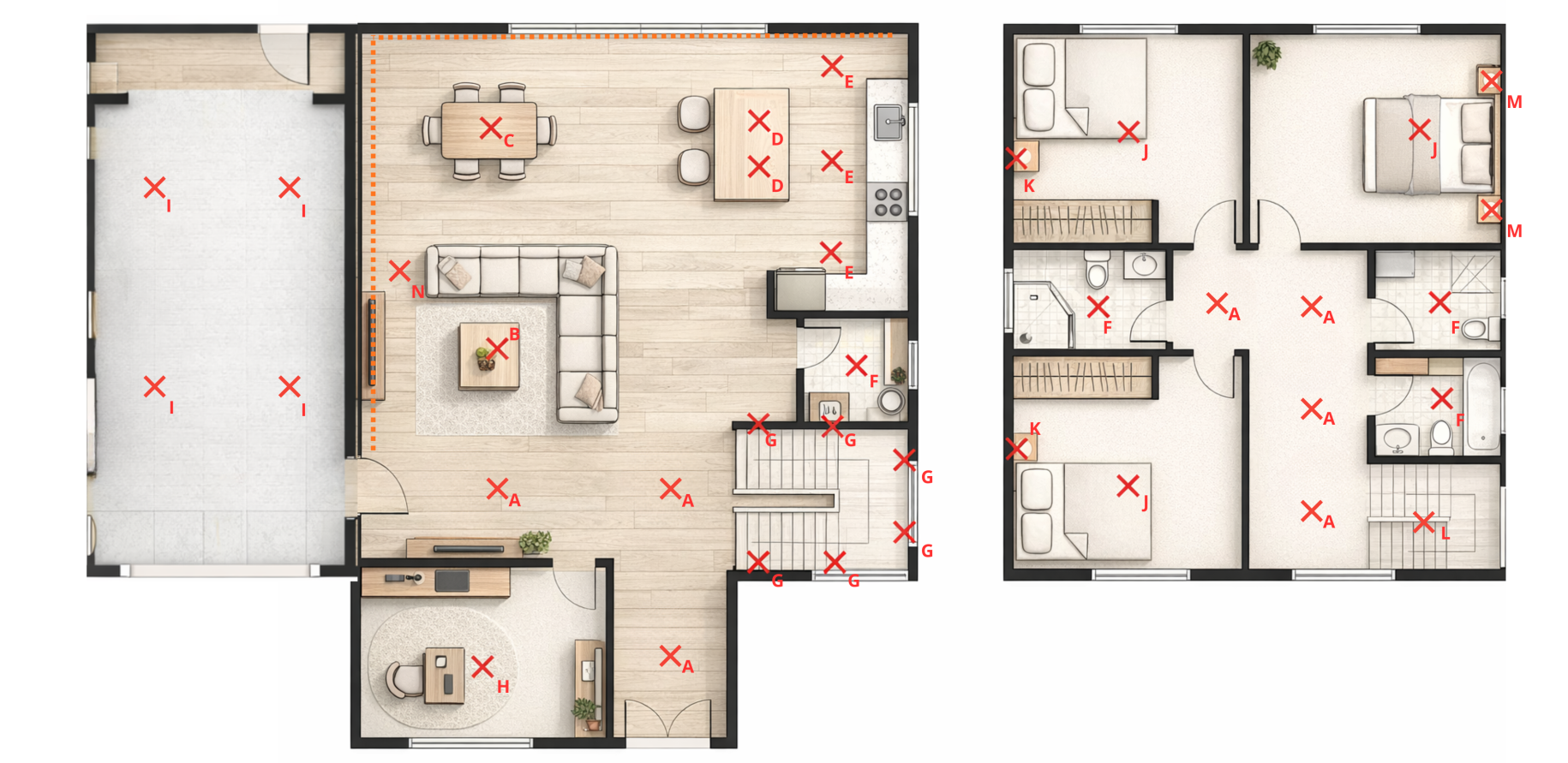 Návrhy osvětlení na míru